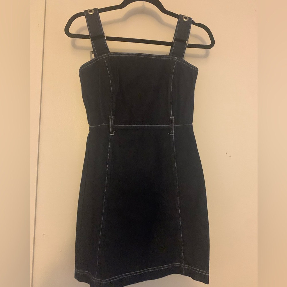 Dark blue Denim mini Dress